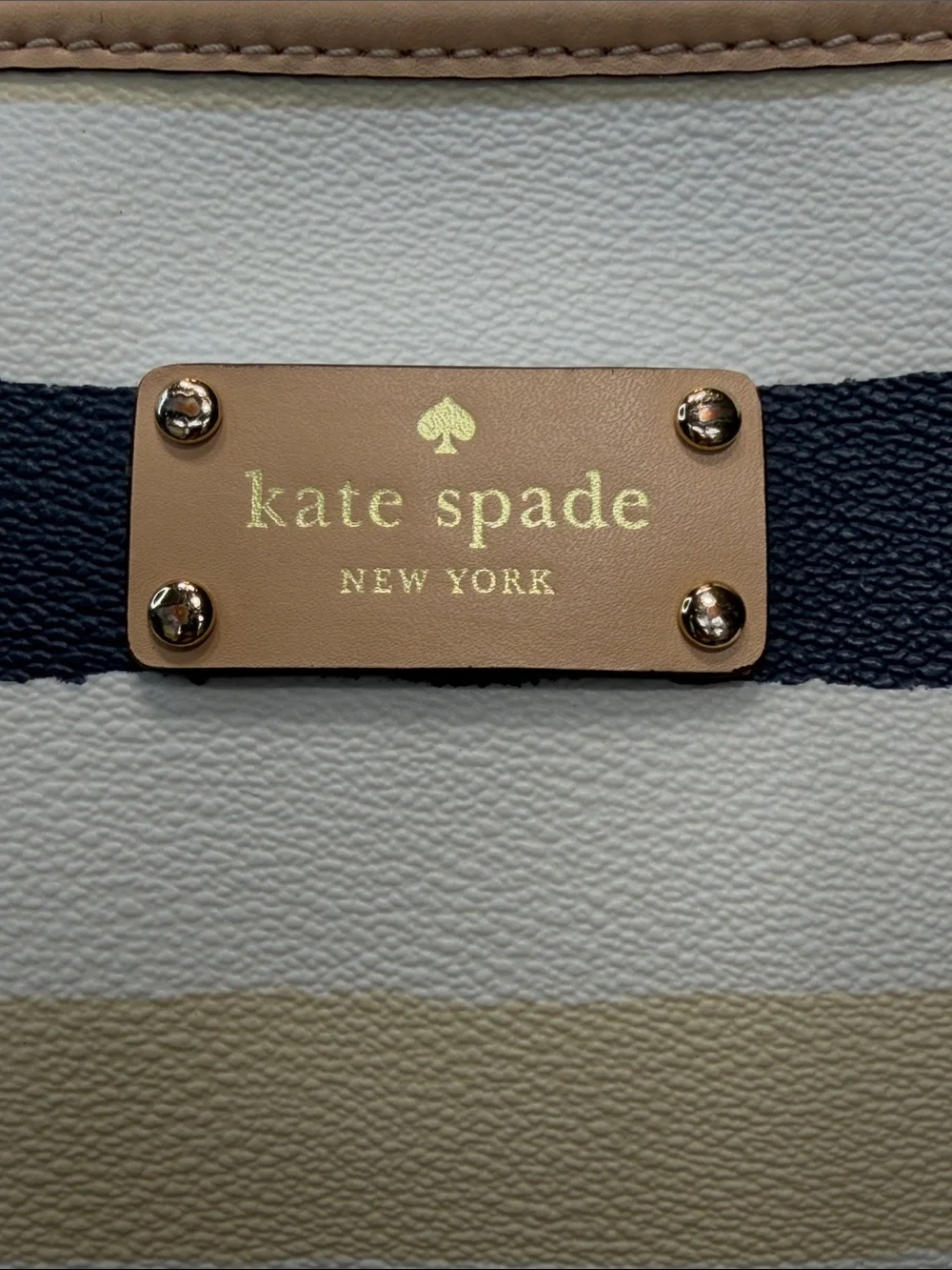 Kate Spade 2010s Coastal Chic Bondi Road Harmony Tote Bag